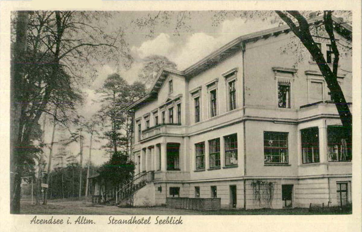 Arendsee. Strandhotel, 1940