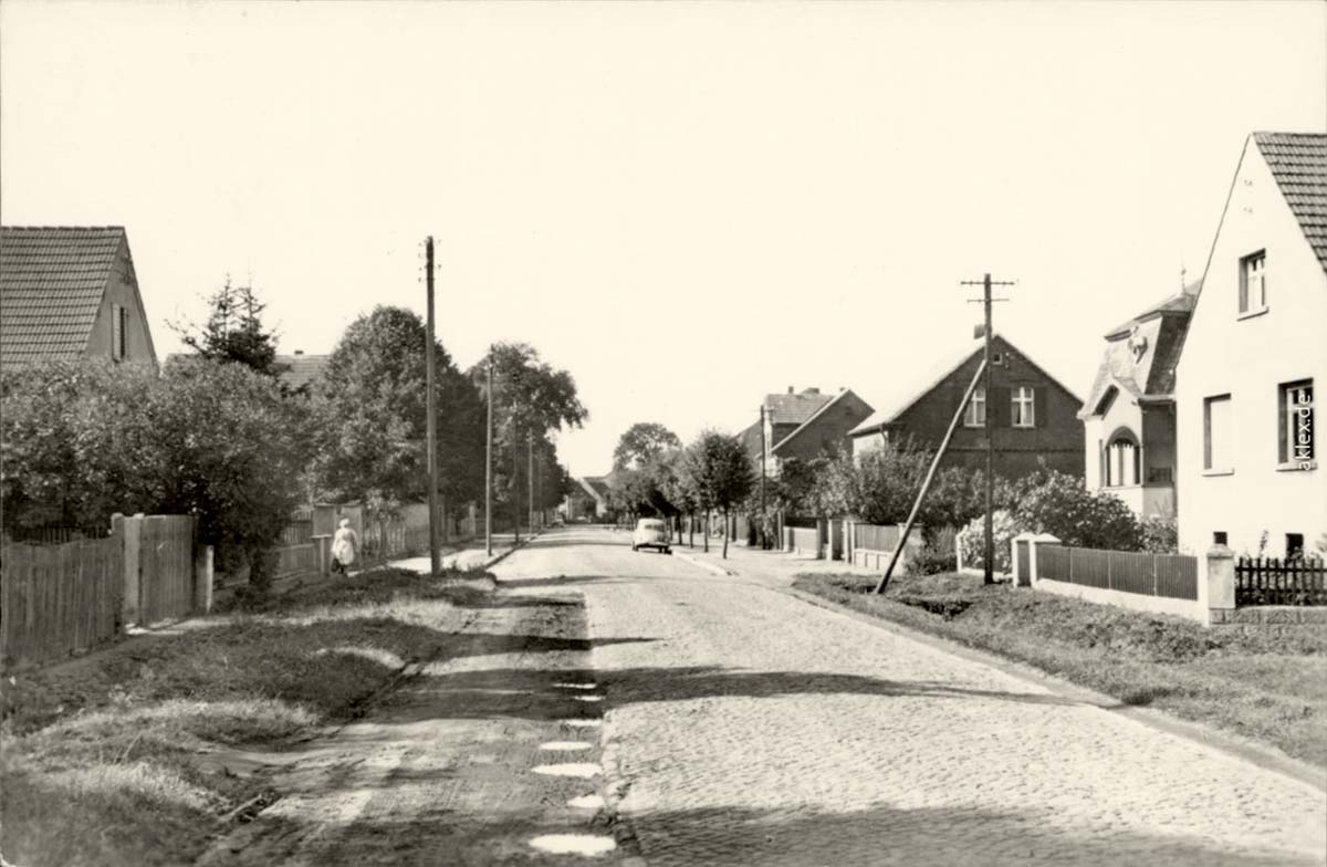 Arneburg-Goldbeck - Bertkower Straße, 1960