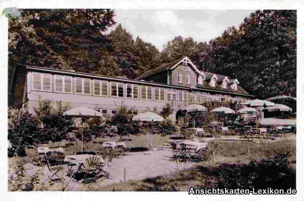 Ahlefeld-Bistensee. Wald-Gasthaus 'Baumgarten', 1970