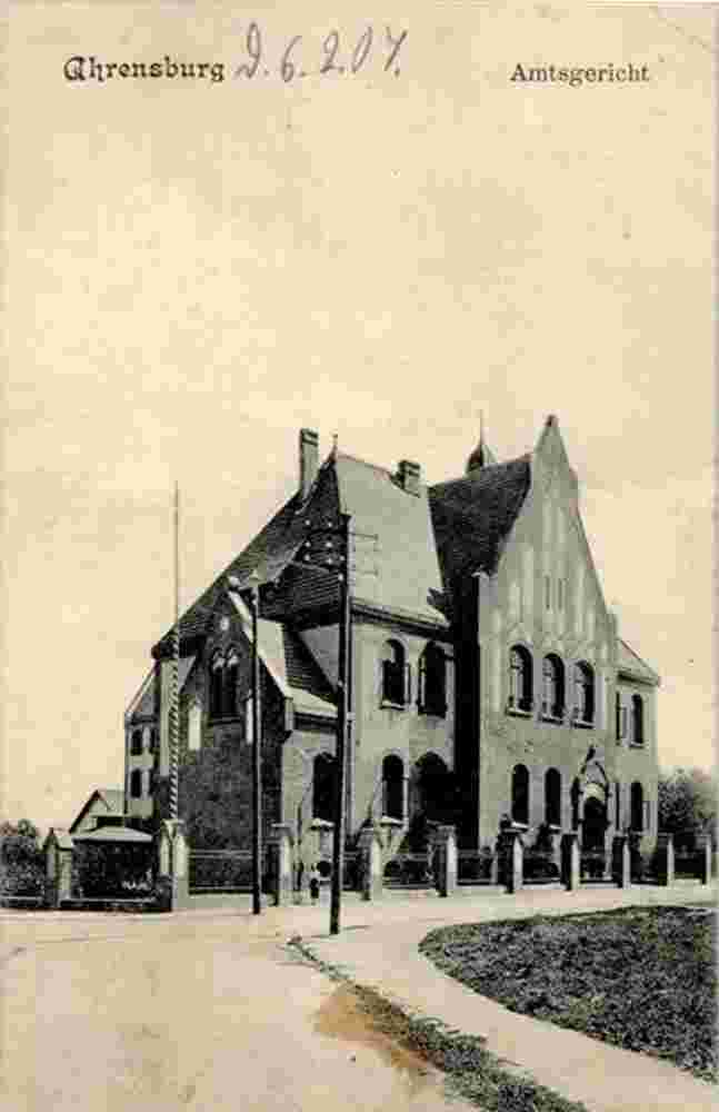 Ahrensburg. Amtsgericht, 1904 oder 1907