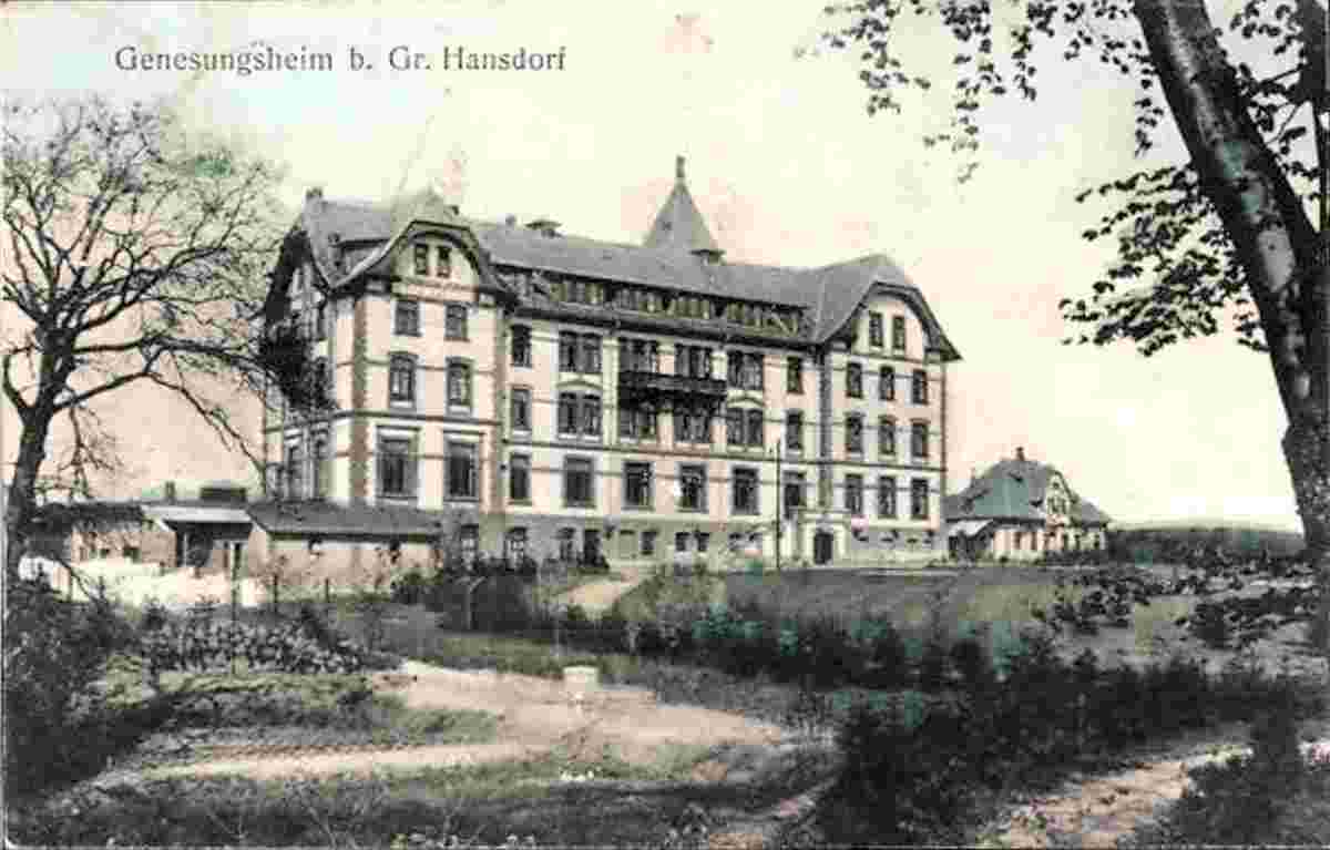 Ahrensburg. Genesungsheim bei Großhansdorf, 1911