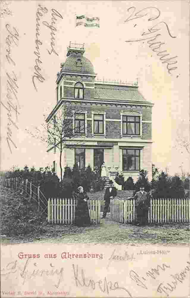 Ahrensburg. Villa Luisen-Höh, 1903