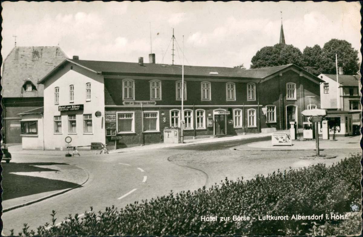 Albersdorf. Hotel zur Börse, 1962