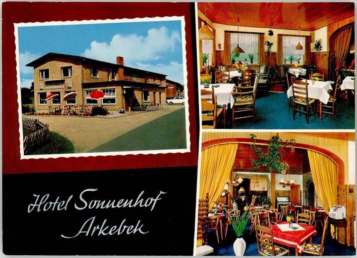 Arkebek. Hotel 'Sonnenhof', besitzer K. Pörksen