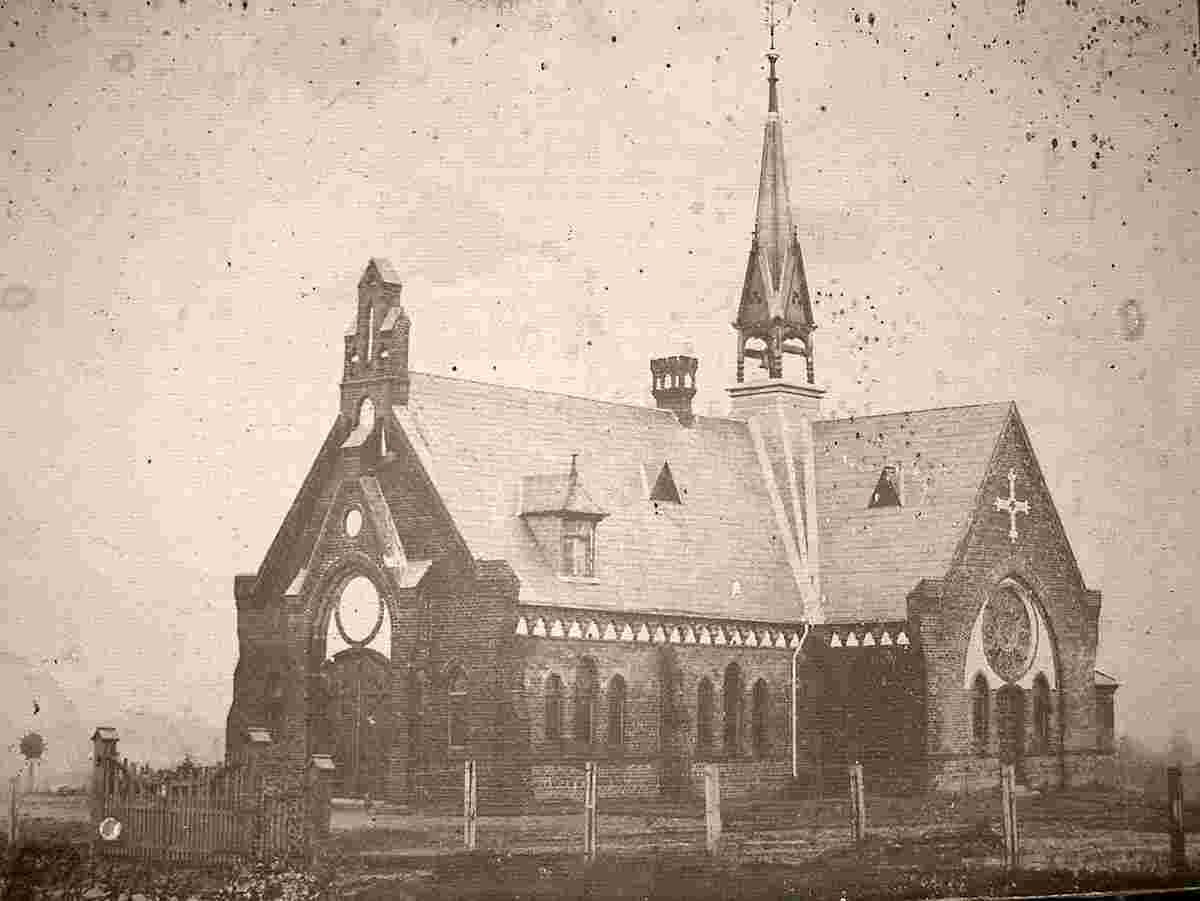 Aukrug. Innien - Kirche, 1923
