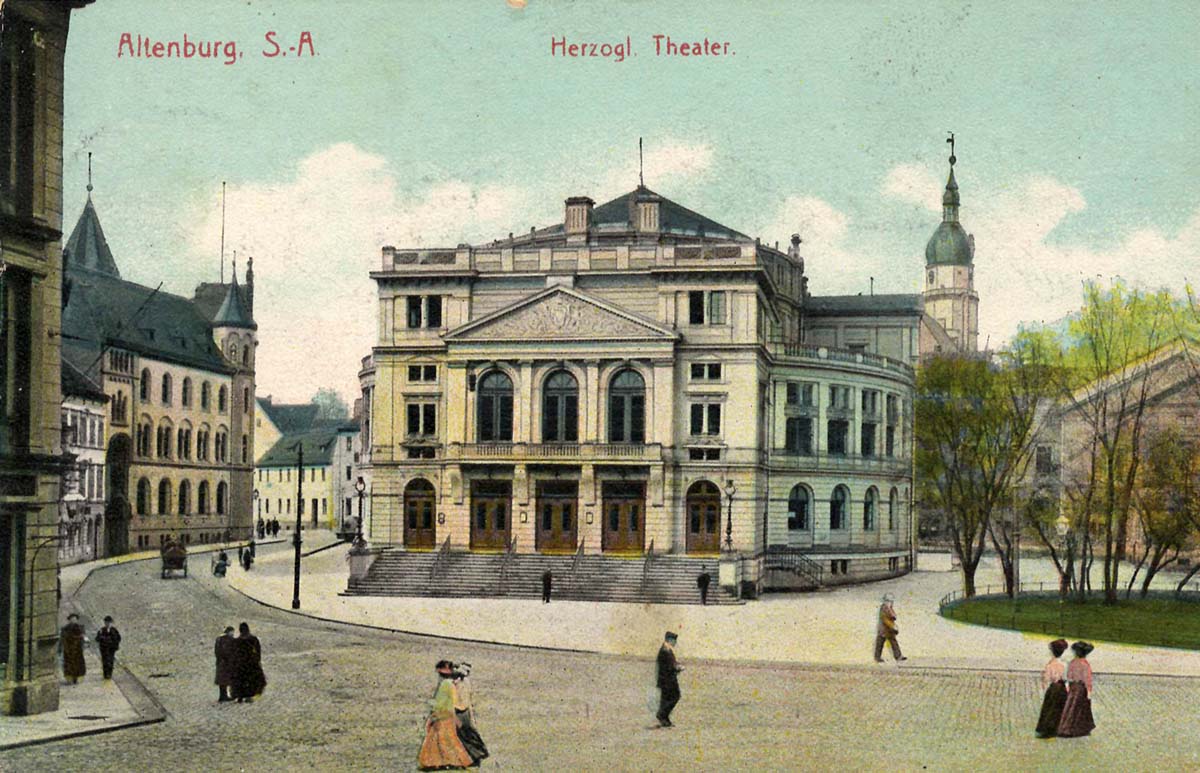 Altenburg. Herzoglische Theater, 1909