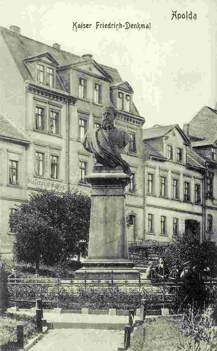 Apolda. Kaiser-Friedrich-Denkmal