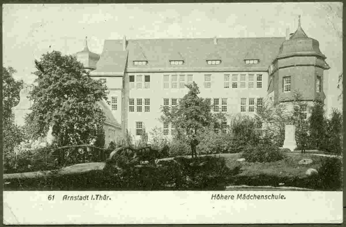 Arnstadt. Höhere Mädchenschule, 1916