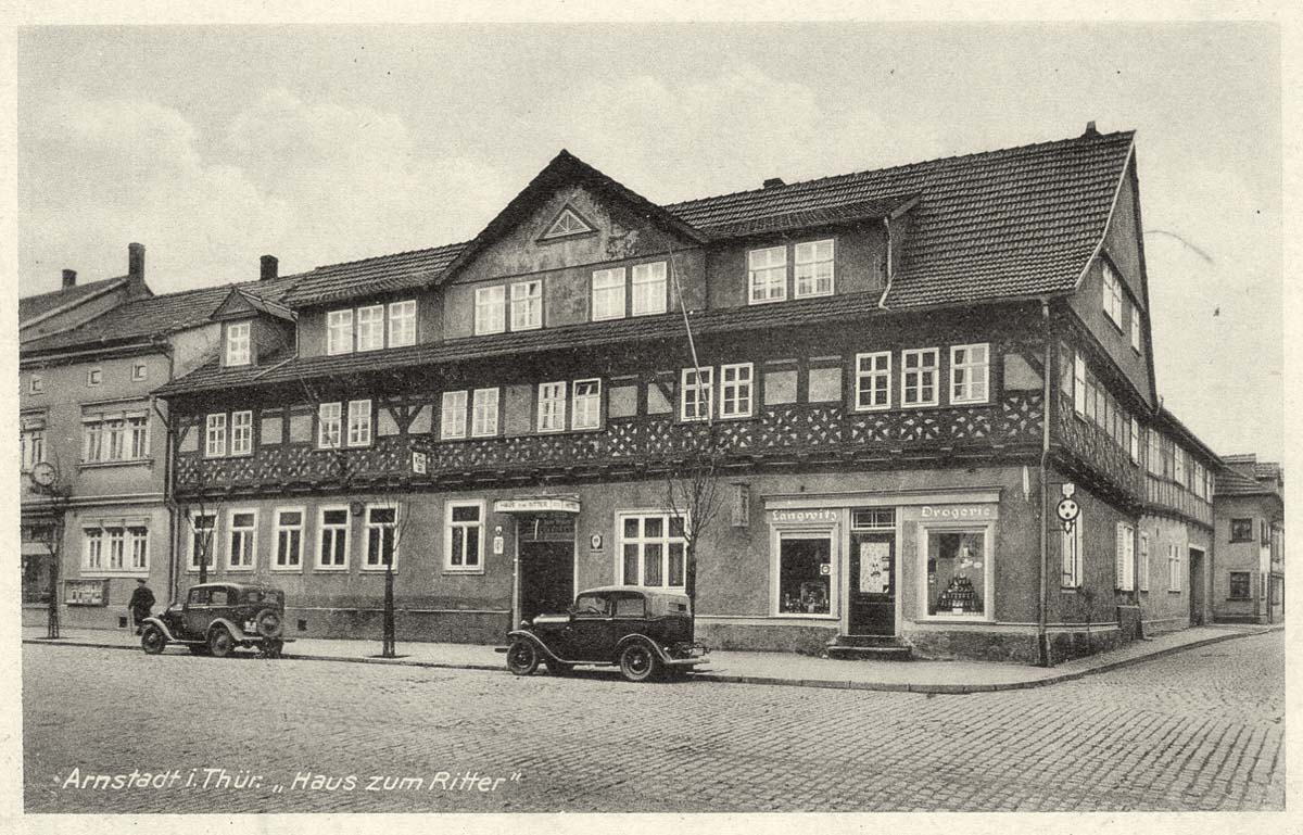 Arnstadt. Hotel 'Haus zum Ritter'