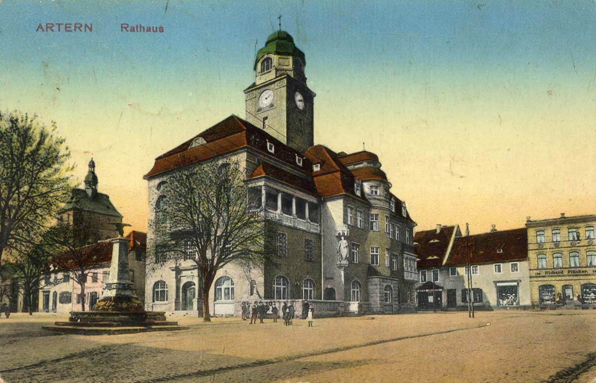 Artern (Unstrut). Rathaus, 1923