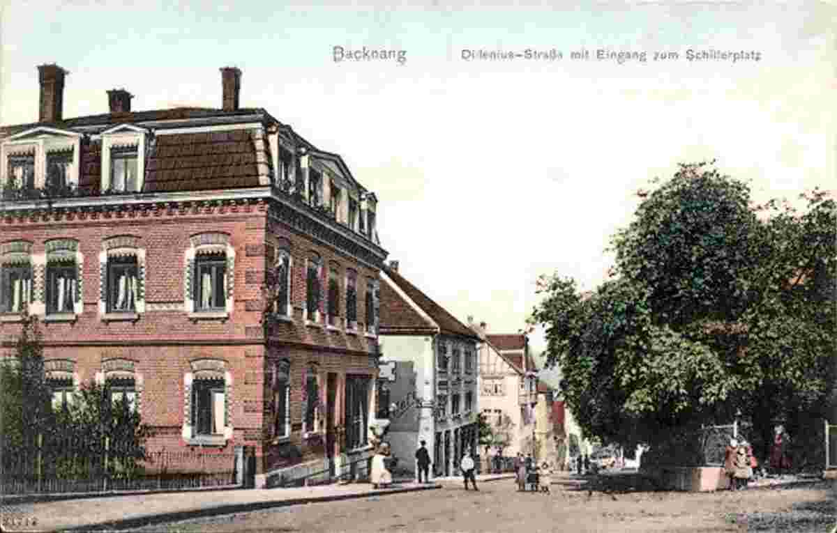 Backnang. Dilleniusstraße 1910