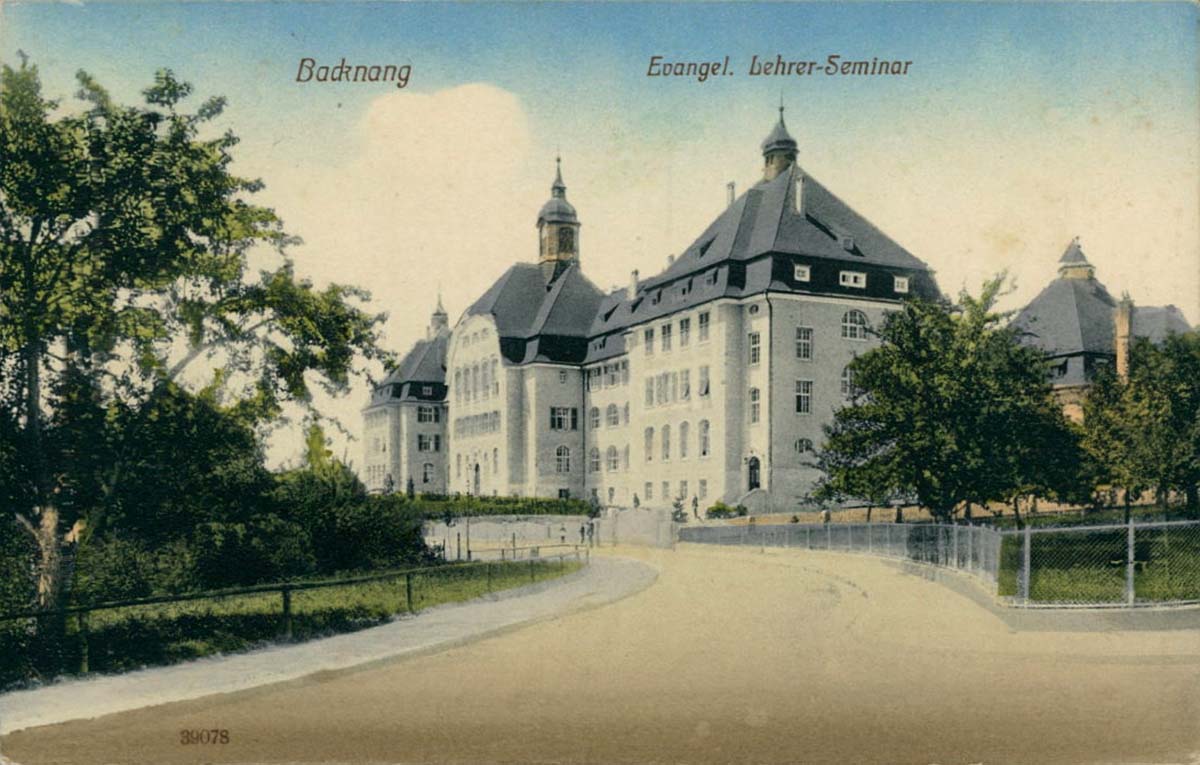 Backnang. Evangelische Lehrerseminar, 1915