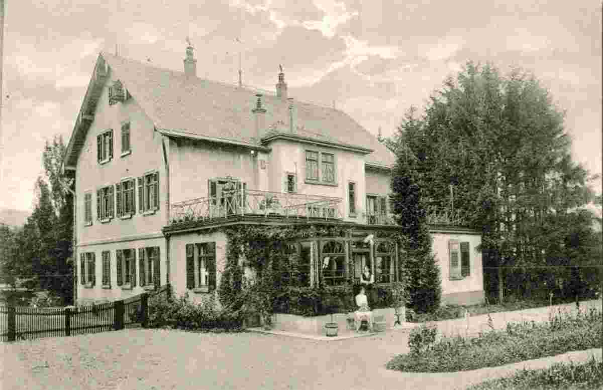 Bad Boll Haus, um 1910
