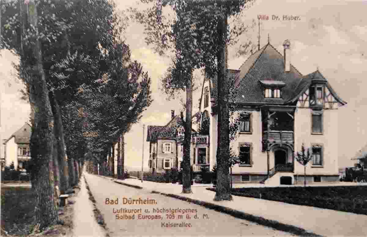 Bad Dürrheim. Villa Dr. Huber, 1910