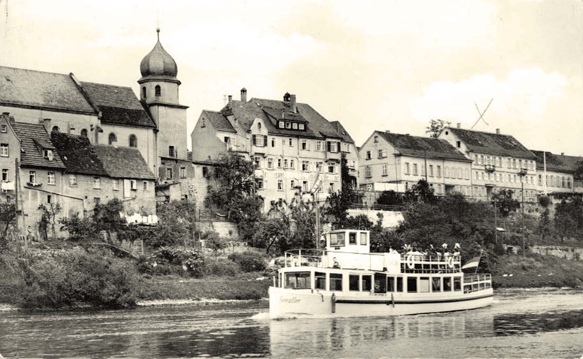 Bad Friedrichshall. Hotel 'Bräuninger', 1957