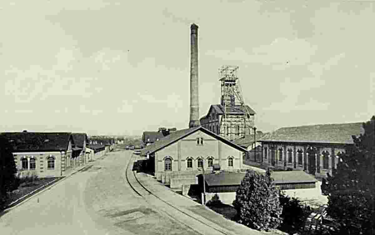 Bad Friedrichshall. Salt Work Factory, um 1930