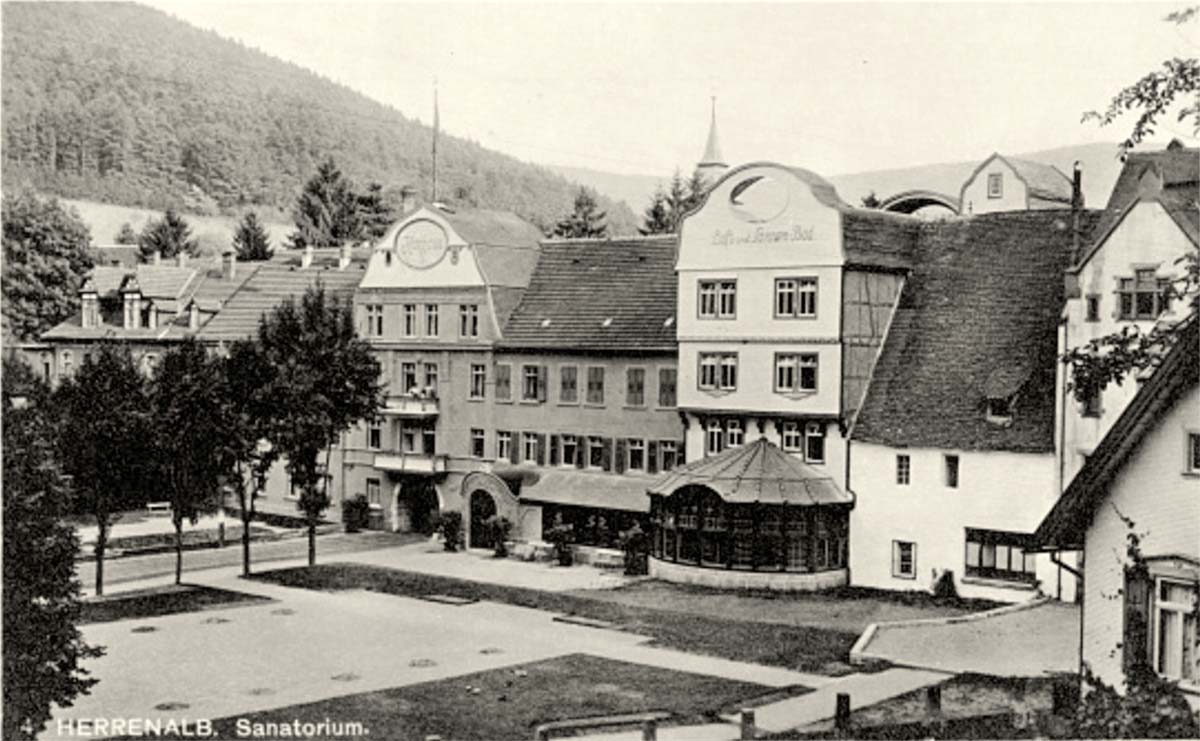 Bad Herrenalb. Sanatorium, Kurhaus