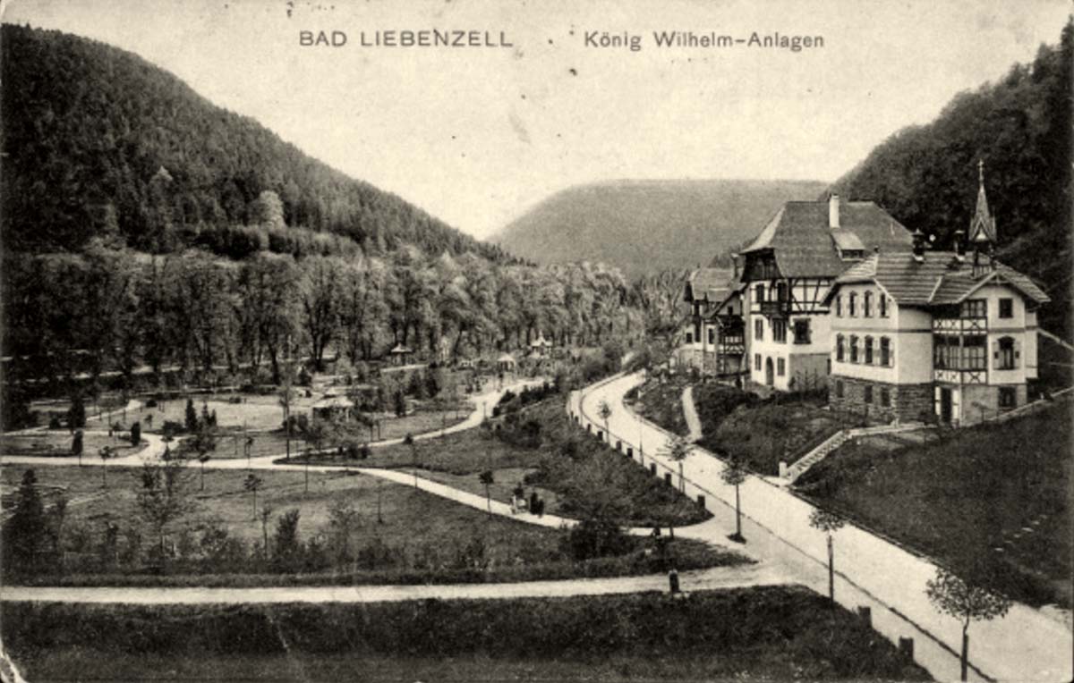 Bad Liebenzell. König Wilhelm-Anlagen, 1917