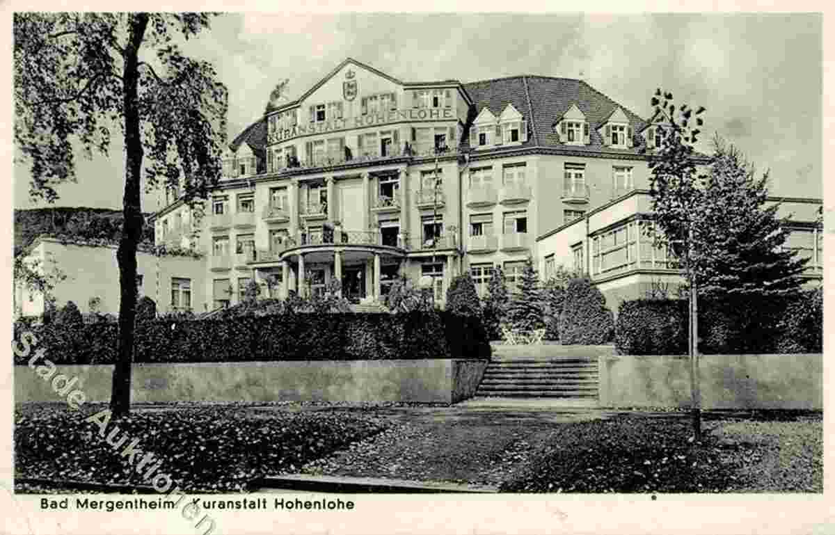 Bad Mergentheim. Dr. Reicher's Kuranstalt
