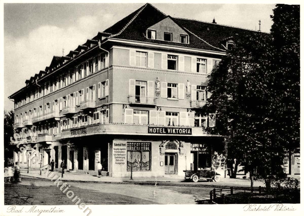 Bad Mergentheim. Hotel 'Viktoria'
