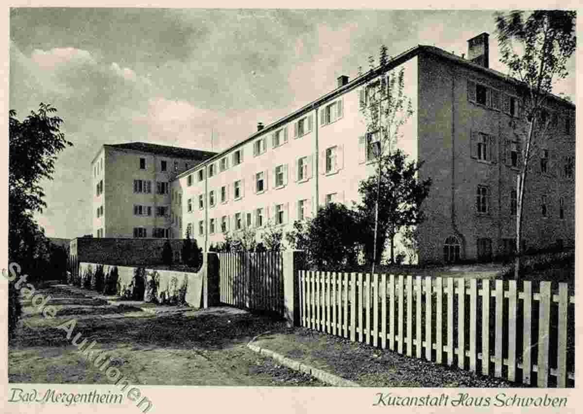Bad Mergentheim.Kuranstalt 'Haus Schwabe' 
