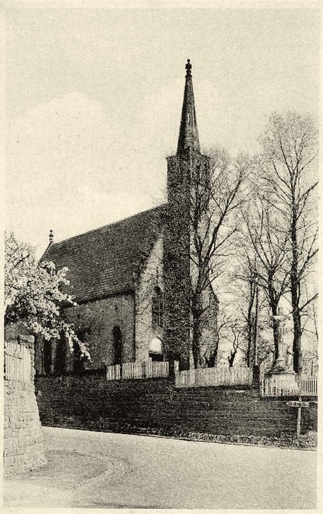 Bad Schönborn. Mingolsheim - Kirche, 1953