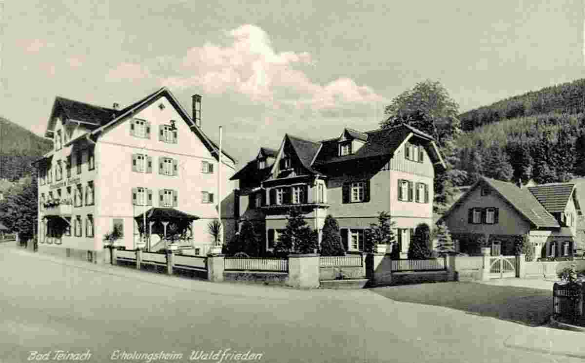 Bad Teinach-Zavelstein. Erholungsheim Waldfrieden