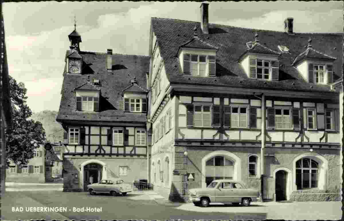 Bad Überkingen. Bad-Hotel, um 1960