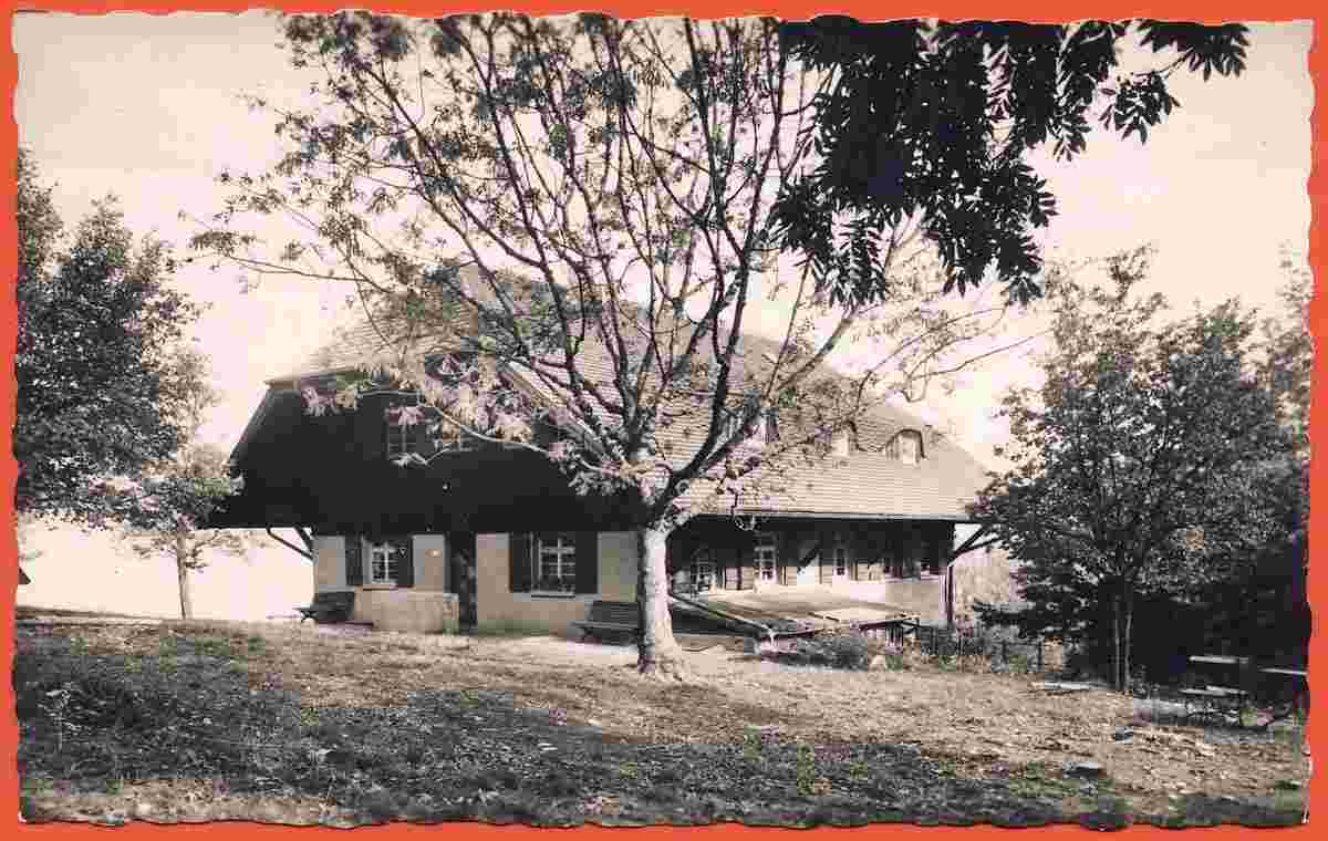 Bad Überkingen. Wasserberghaus, 1955