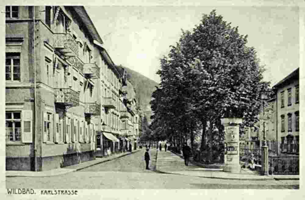 Bad Wildbad. Karlstraße