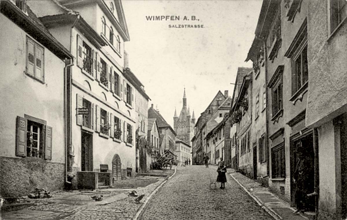 Bad Wimpfen. Salzstraße