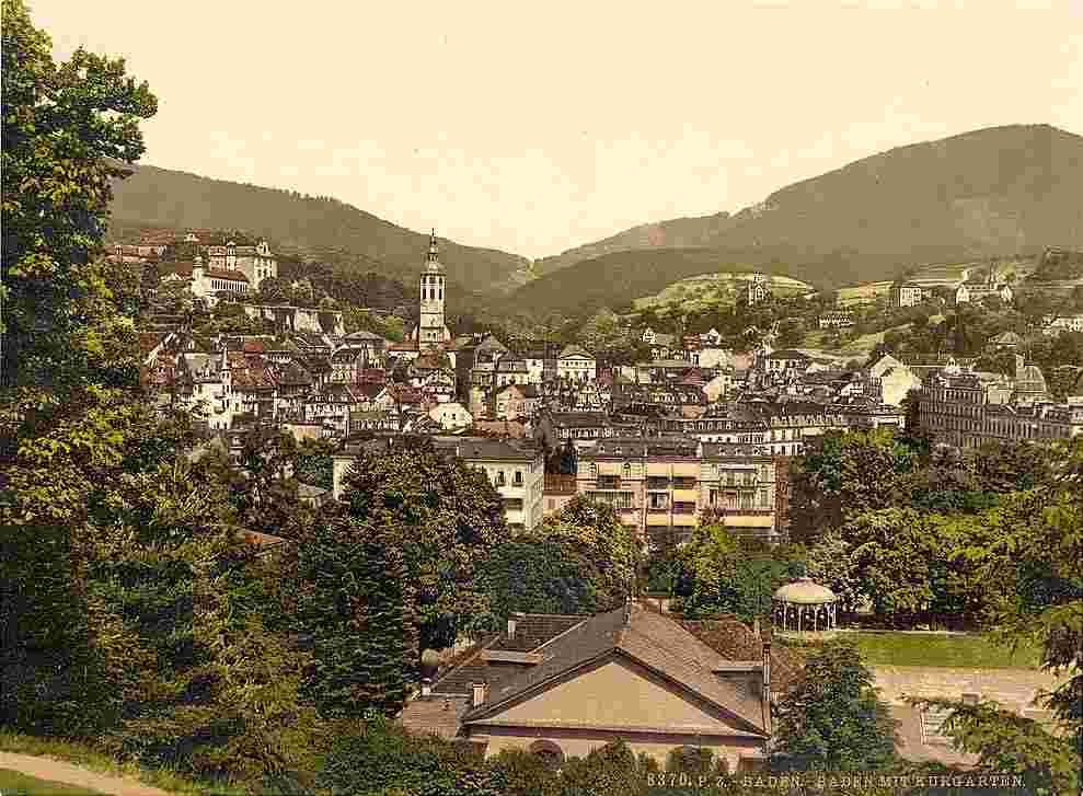 Baden-Baden. Kurgarten
