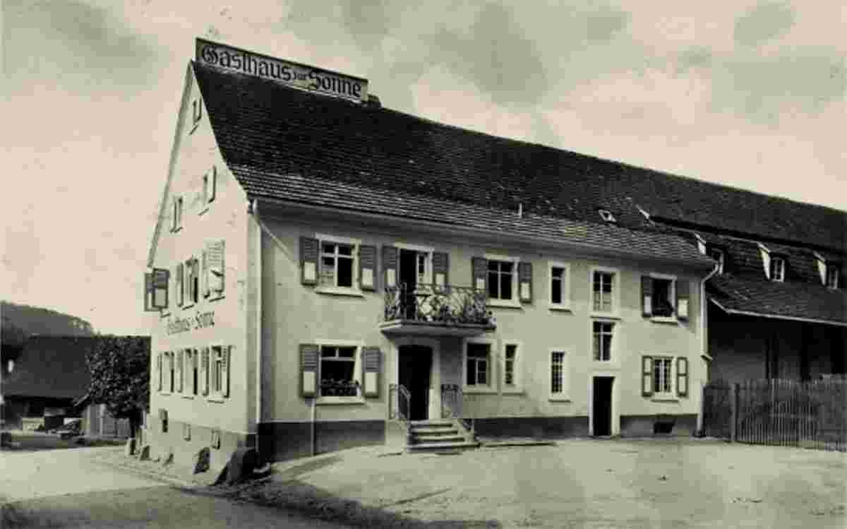 Badenweiler. Gasthaus 'Zur Sonne'