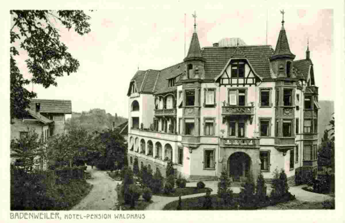 Badenweiler. Hotel-Pension Waldhaus