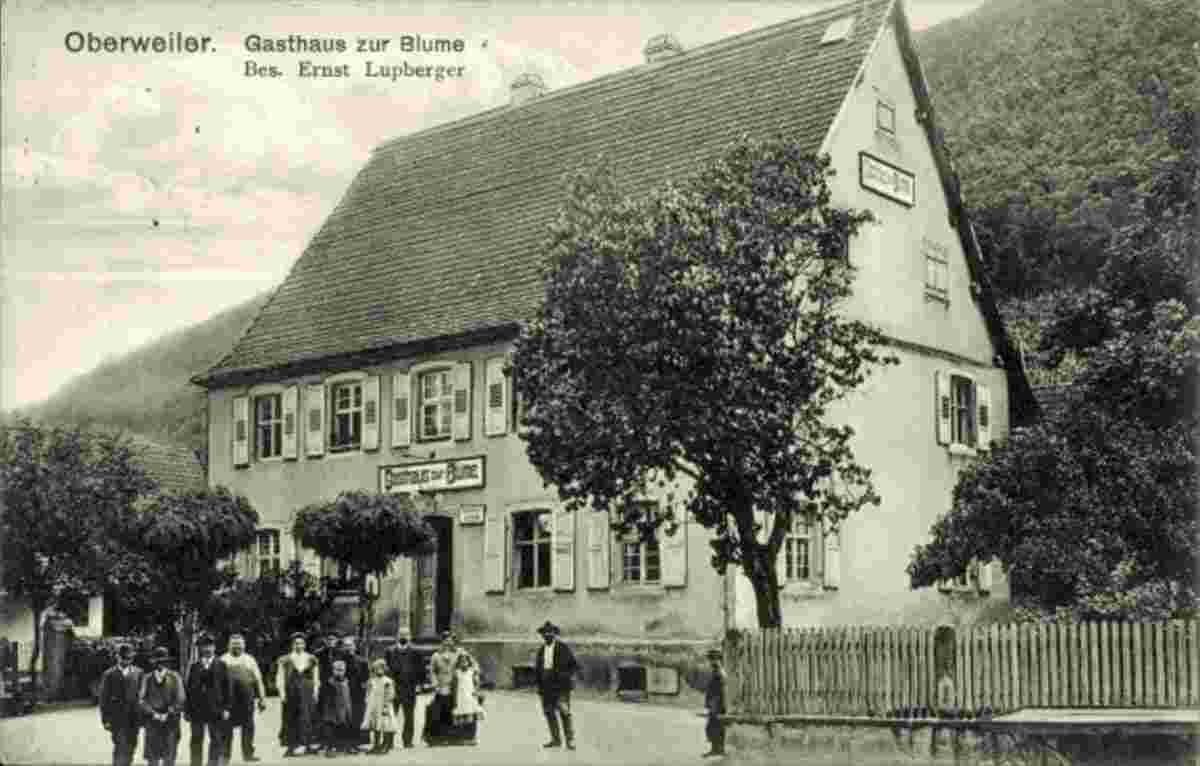 Badenweiler. Oberweiler - Gasthaus zur Blume