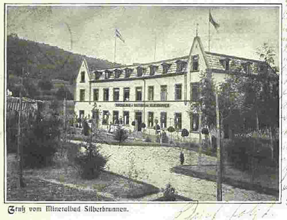 Bahlingen am Kaiserstuhl. Mineralbad Silberbrunnen, 1905