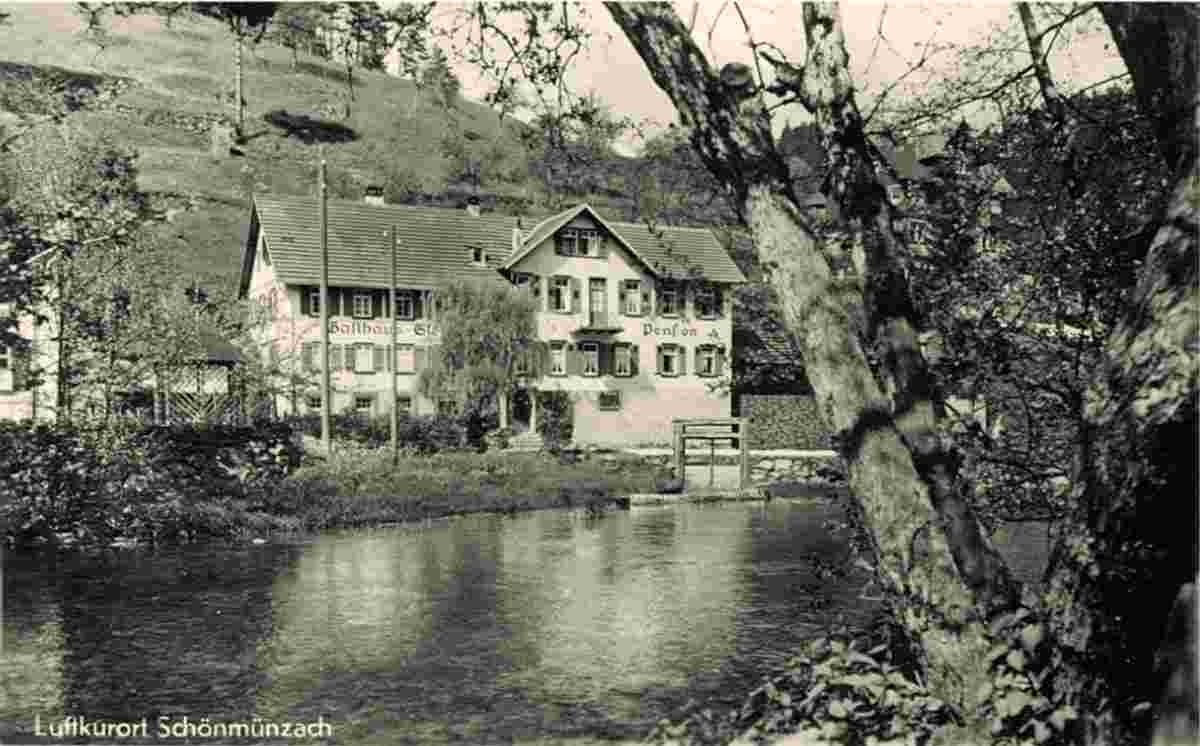 Baiersbronn. Schönmünzach - Gasthaus zum Steinbock