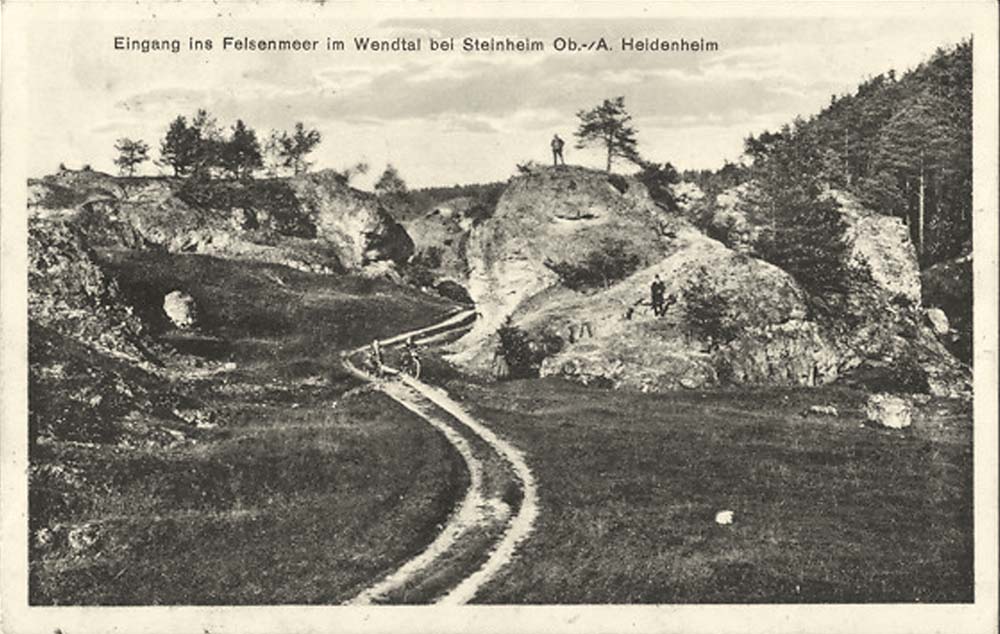 Bartholomä. Eingang ins Felsenmeer im Wental