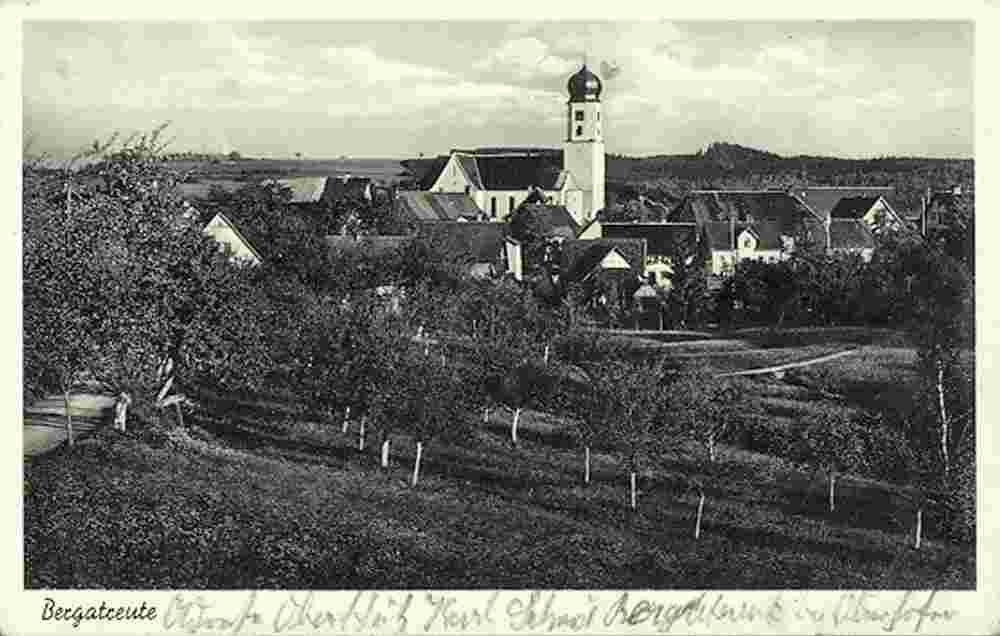 Panorama von Bergatreute, 1937