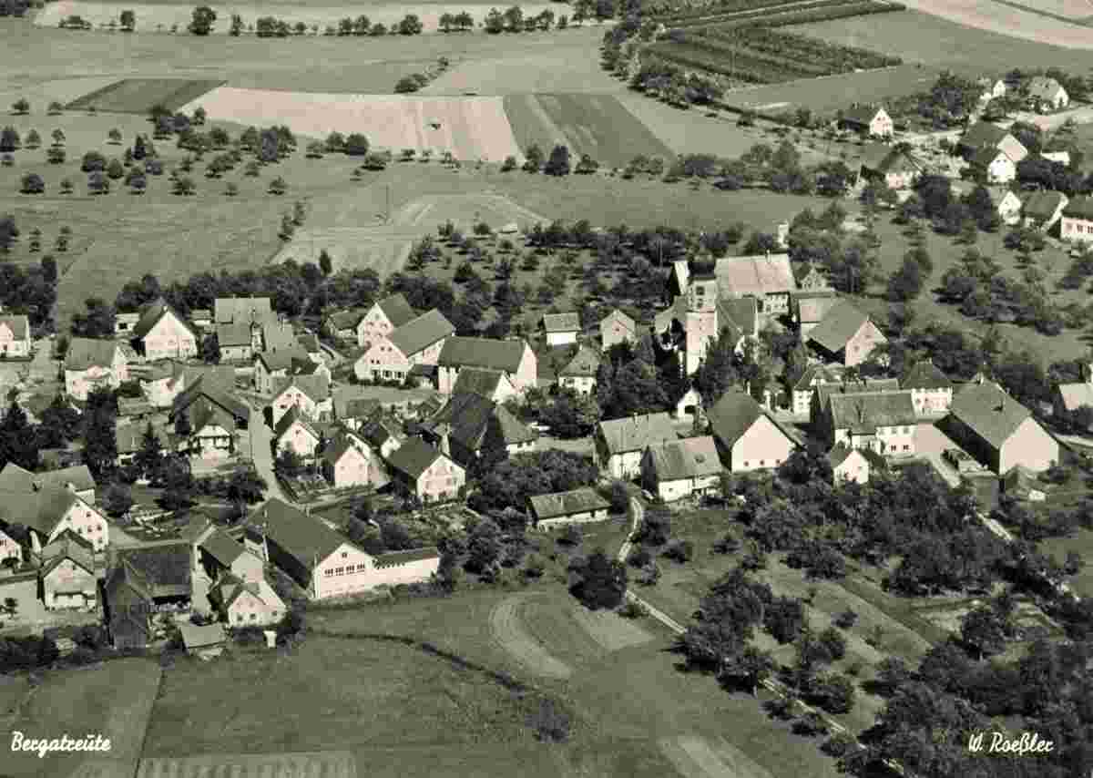 Panorama von Bergatreute, 1964