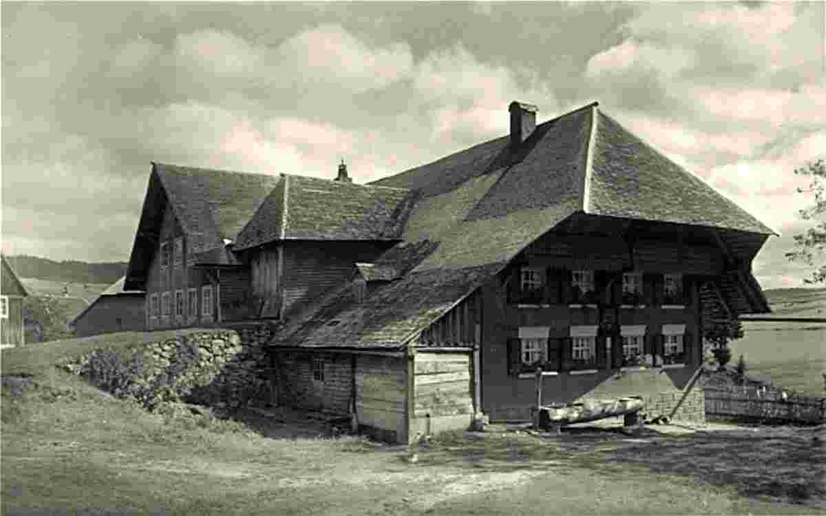 Bernau im Schwarzwald. Geburtshaus von Hans Thoma