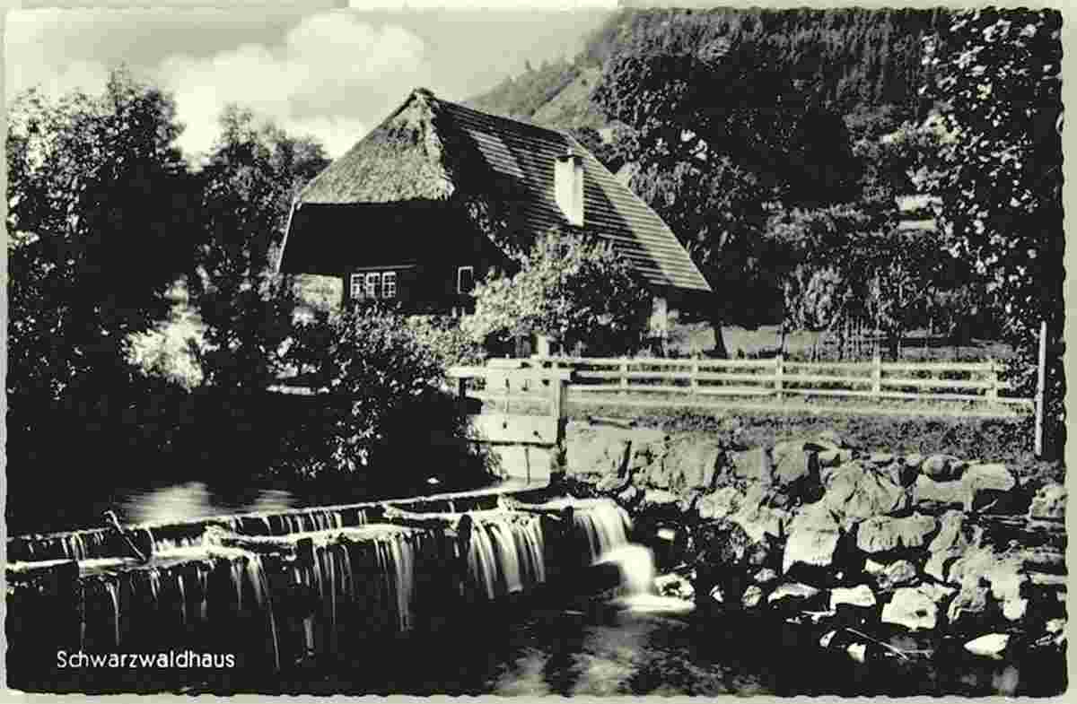 Bernau im Schwarzwald. Schwarzwaldhaus