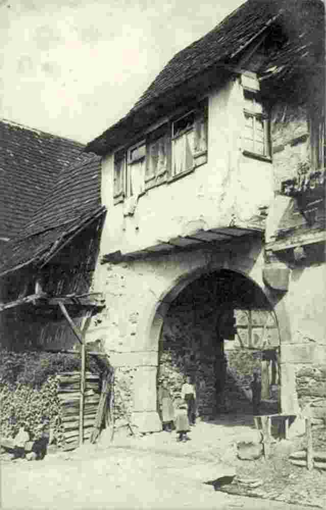 Besigheim. Haus und Tor, 1905