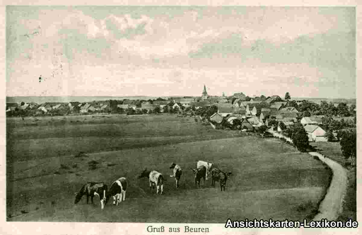 Panorama von Beuren, 1928