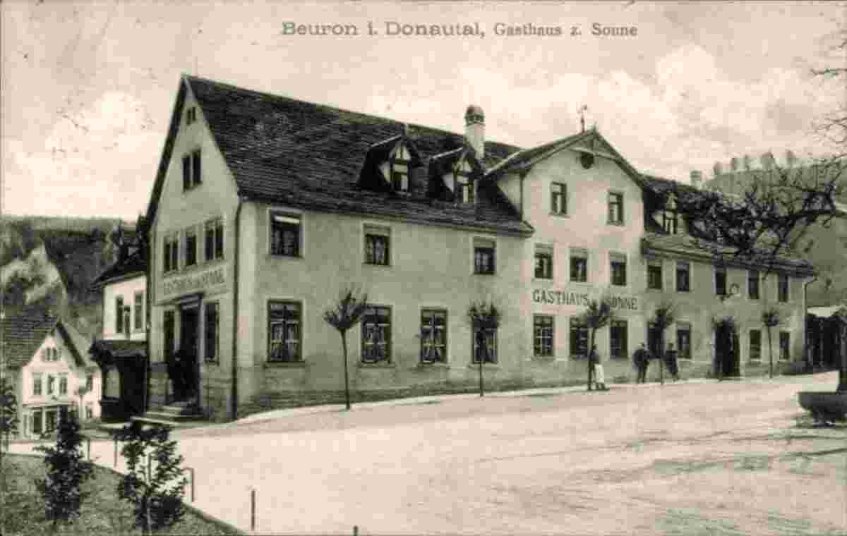 Beuron. Gasthaus zur Sonne, 1910
