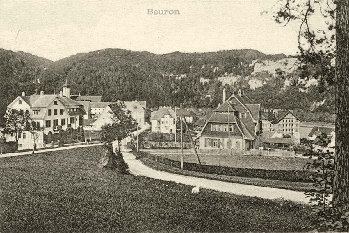 Panorama von Beuron, 1913