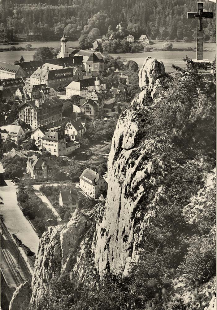 Panorama von Beuron mit Benediktiner-Erzabtei