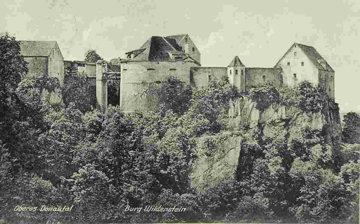 Beuron. Schloß Wildenstein, Oberes Donautal, 1934