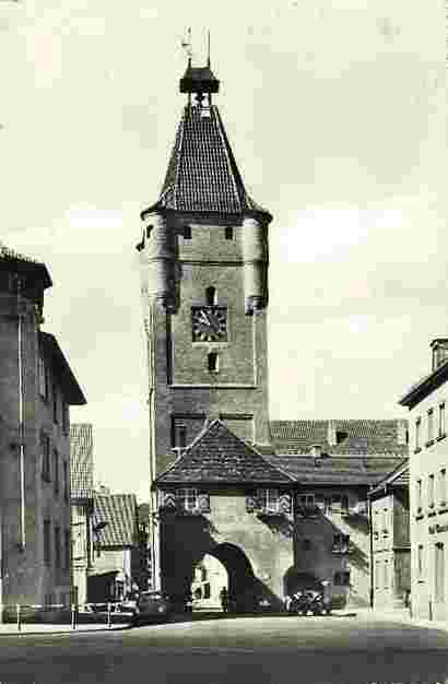 Biberach an der Riß. Ulmer Tor, 1957