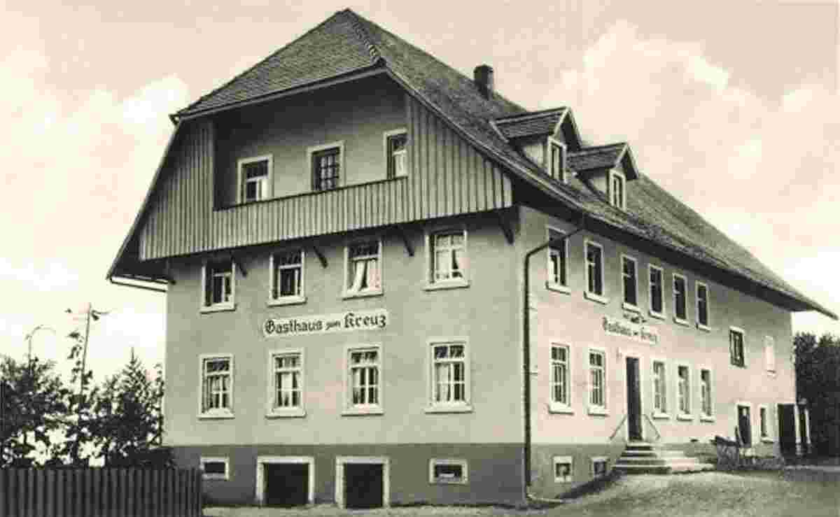 Biederbach. Oberbiederbach - Gasthaus und Pension zum 'Kreuz'